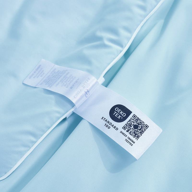 Cooling Comforter for Hot Sleepers – Reduces Skin Temp 2–5°C, Fluffy Down Alternative Fill, Machine Washable, All-Season Blanket for Night Sweats