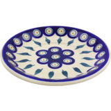 Polish Pottery Stoneware Saucer