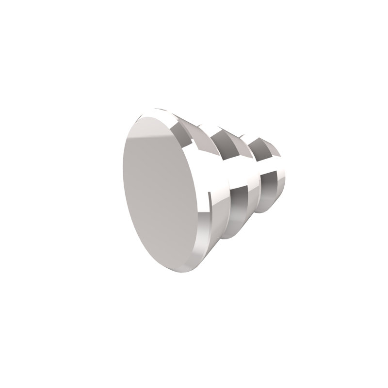 Poignée conique universelle, Chrome poli