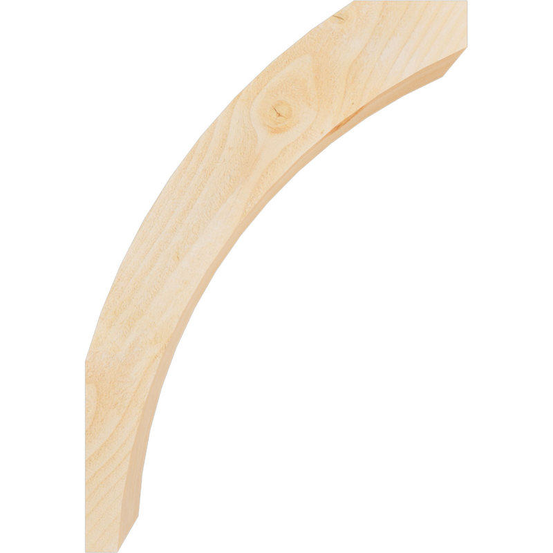 Genouillère Thorton, Sapin Douglas de 4 po (sciage brut), 18 po X P 26 po H