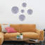Ensemble de 5 décorations murales en marbre
