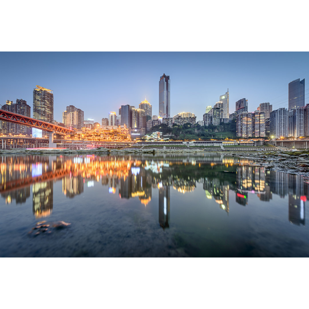 Chongqing von SeanPavone - Foto ohne Rahmen auf Leinwand