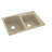 33'' L Double Bowl Solid Surface Kitchen Sink-38293752-38293764
