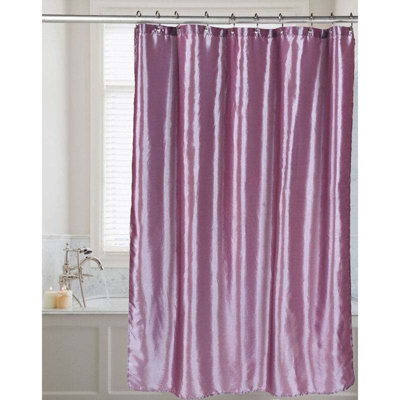 Rideau de douche Easton Shimmer, Mauve