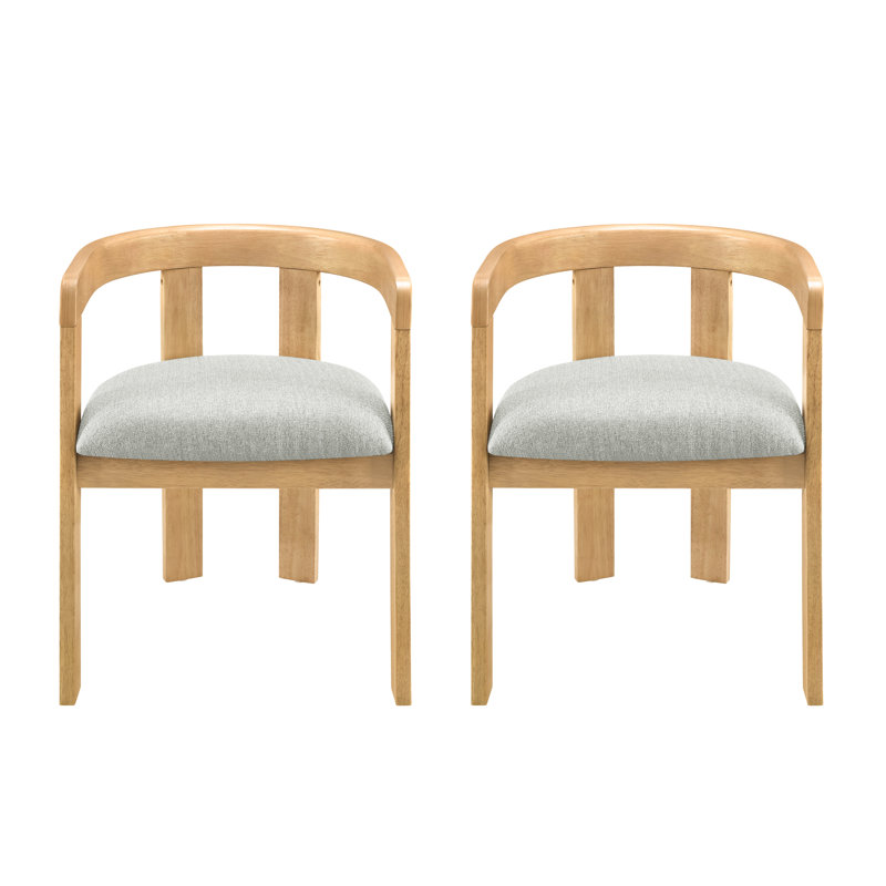 Chaise de bar demi-siècle Polyn, Chêne naturel