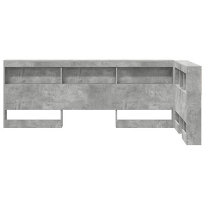  Storage Headboard With Shelf Engineered Wood
