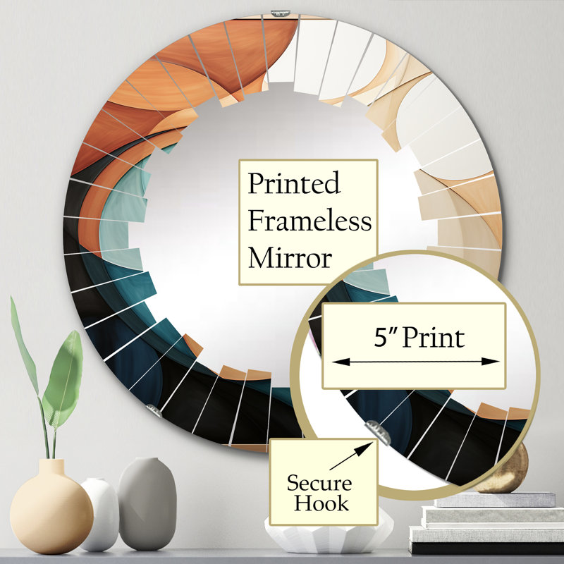 Miroir Kol bisen, 24 po x 24 po