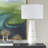 Bipin Crackled Ivory Table Lamp