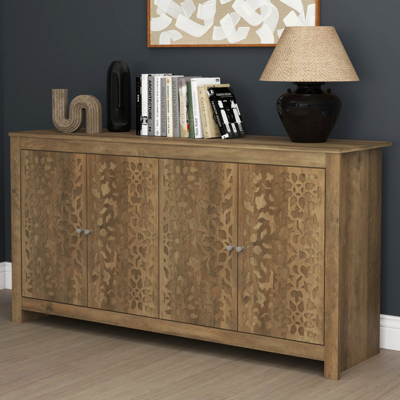 Buffet de 58,4 po Arrastia, Brun