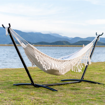 Doolittle 2 Person Canvas with Cushions Hammock