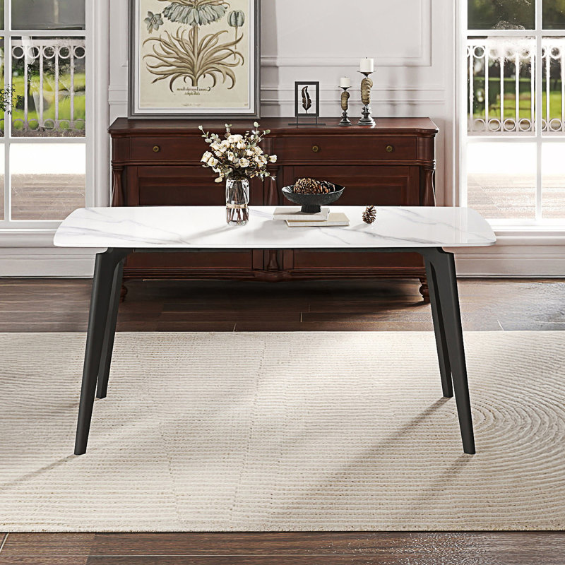 Table de salle à manger 62,99 ", Blanc