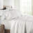 Vintage Washed 100% Long-Staple Sateen Cotton Sheet Set - Romantic Vines-105689099