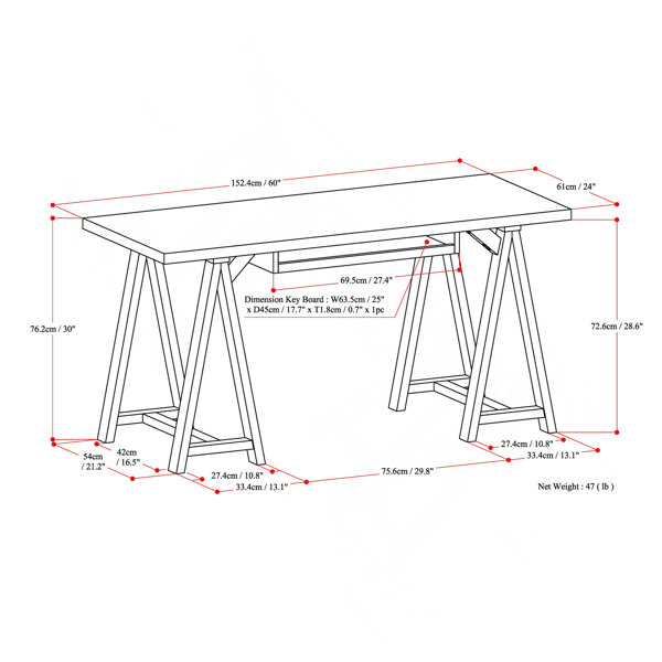 Dimensions du produit