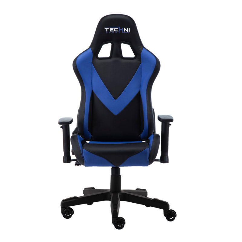 Fauteuil de jeu Techni Sport Office-Pc, Bleu