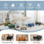 Tabouret d'appoint en bois massif Etherson-2105953586