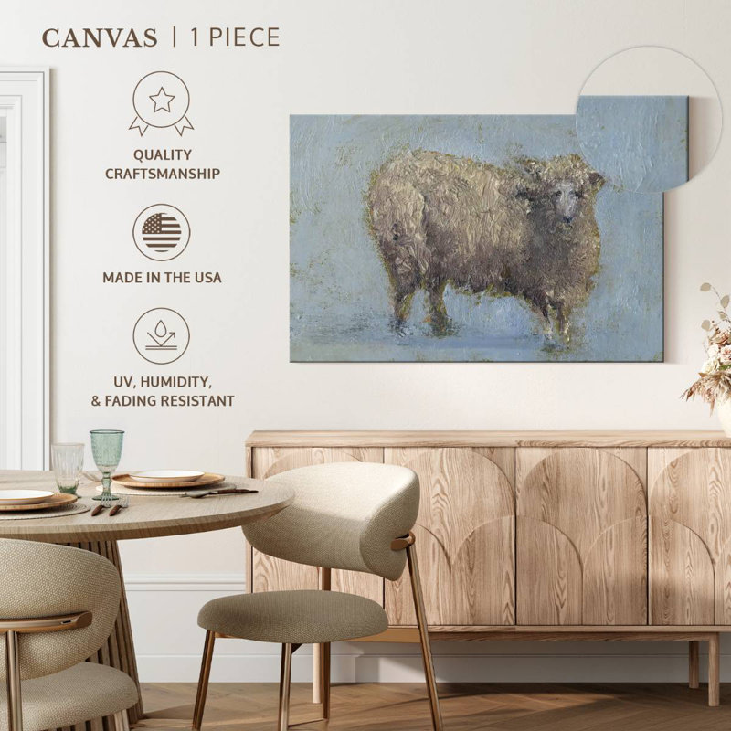 Sheep Strut I, 32" H x 48" W