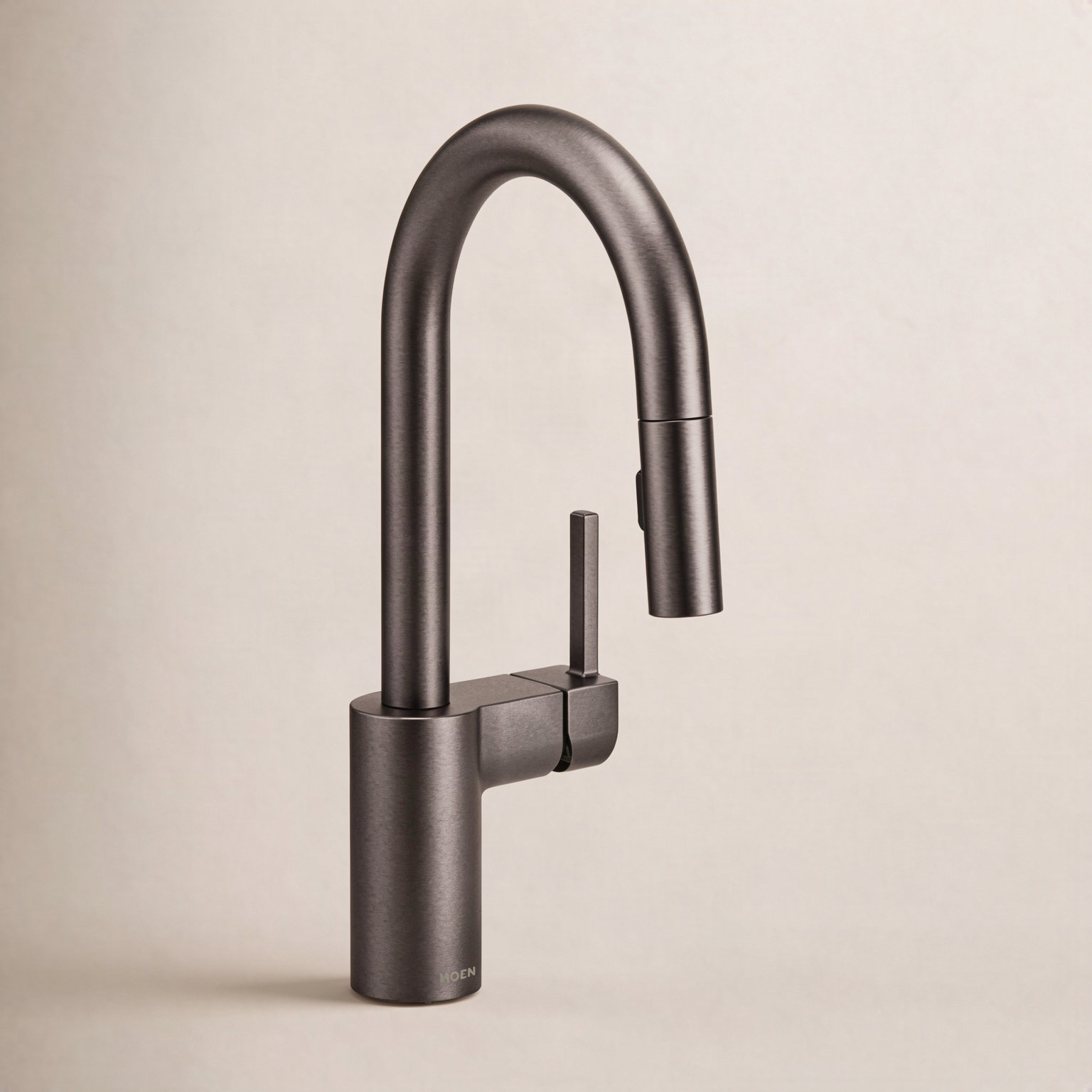 Moen Align Pull-Down Bar Faucet, Black Stainless