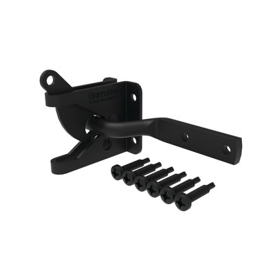 Gravity Latch Stainless Steel Black