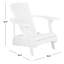 Chaise Adirondack en bois Melida-1476051027