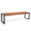 Leah Solid Wood Bench