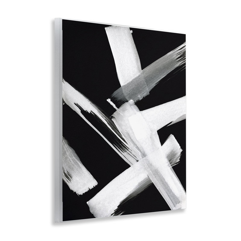 «Brushstrokes on Black» par Susan Jill