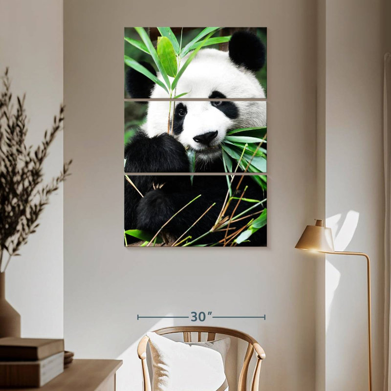 Brampt Giant Panda I, 65" H x 42" W