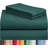 Luxclub 4 PC Emerald King Silky Soft Cooling Extra Deep Pocket Performance Sheet Set-123418263-123418285