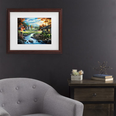 Chuck Black «Country Living», art encadré mat
