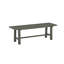 Ensemble de patio extérieur 6 pièces en bois d'acacia rustique-1713876006