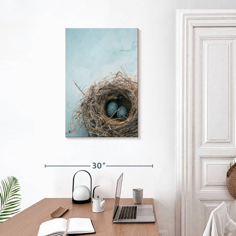 Brampt Blue Egg Nest, 30" H x 20" W