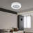 Flush Mount Ceiling Fan Light