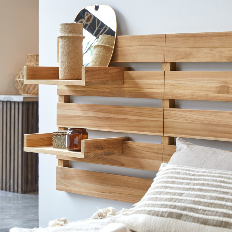 Urbain 40cm W Solid Wood Bedside Table