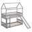 House Bunk Bed With Slide-1453458790