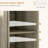 Modern Gray Storage Cabinet - Sideboard With Solid Wood Countertop, 3 Drawers, Doors, Adjustable Shelf For Daily