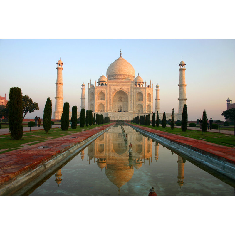 Taj Mahal by Ashwin82 - Wrapped Canvas Print, 81cm H x 122cm W x 3.8cm D