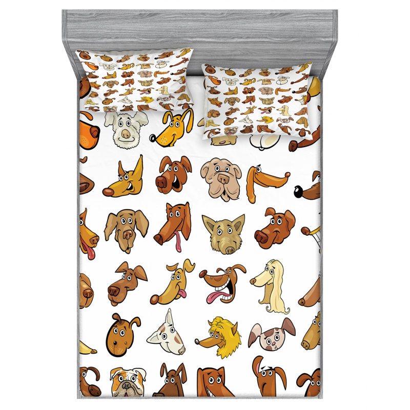 Microfiber Sheet Set, Full Sheet Set with Fitted Sheet