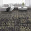 Tapis moussu / gris noué à la main de haute qualité-70053350