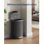 13 gal / 50 L Plastic Trash Can with Lid, Large Garbage Can for Kitchen, Rustproof Step-on Kitchen Trash Bin with Liner Rim, Rear Handle, Soft Close Lid