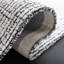 Tapis ivoire / noir touffeté à la main Rowe-391590290