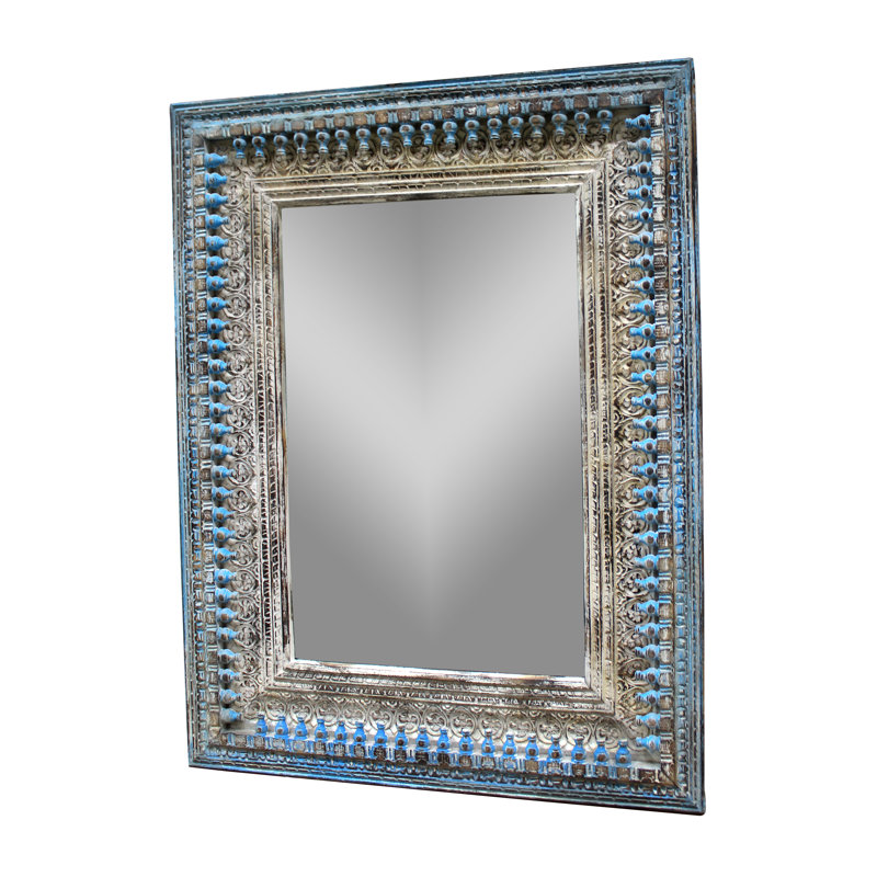 Keepler Wood Rectangle Wall Mirror