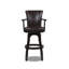Tabouret tournant avec accoudoirs Williams