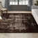 Arashel Latte Abstract Rug