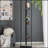 Full Length Standing Mirror with 360° Swivel and Storage Shelves for Bedroom, Living Room, Vanity, and Entryway