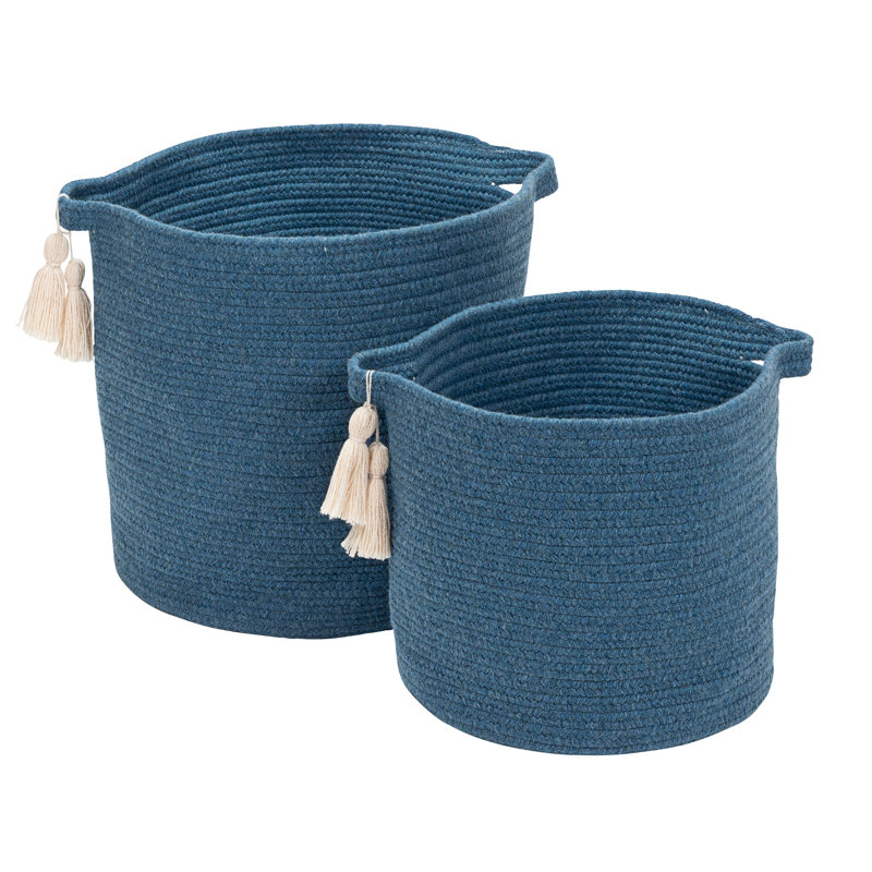 Panier Andorra, 20 x 20 x 20, Bleu