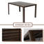 Ensemble repas 5 pièces avec 2 chaises pivotantes et 2 chaises empilables-1205893007