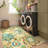 Tawann intage Floral Machine Washable Area Rug with Non-Slip Backing Perfect for Living Room, Dining Room, Bedroom Decor-1097336784