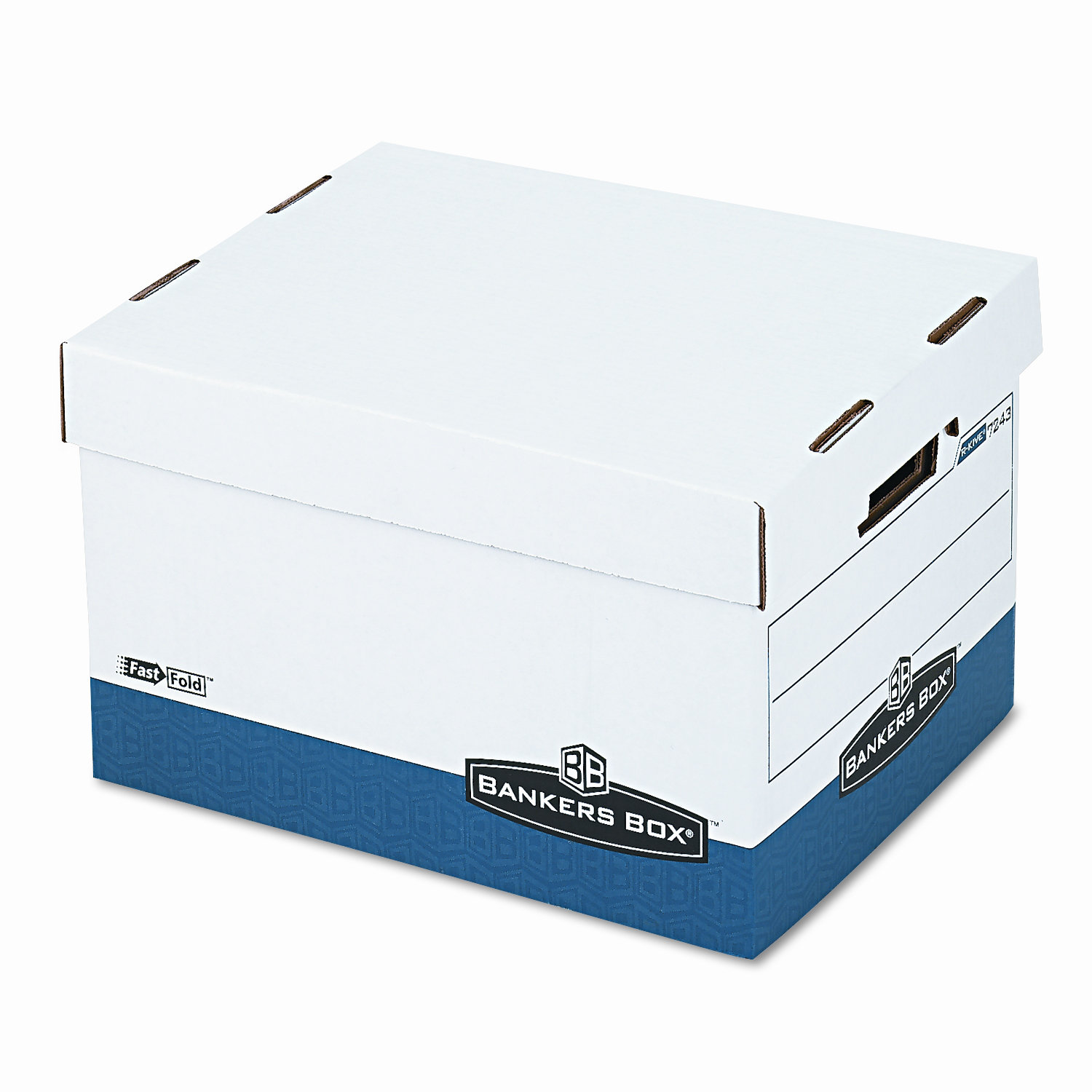 BANKERS BOX RKive Max Box, Letter/Legal, Paper, 12 x 15 x 10, White