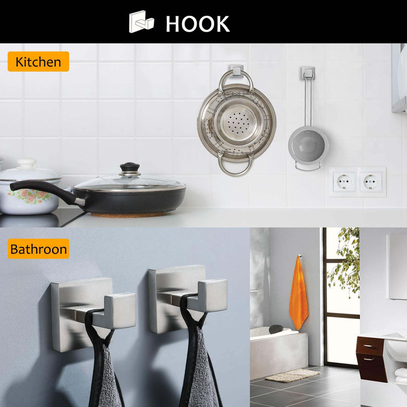 5 - Piece Bathroom Hardware Set, Brushed Nickel