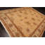 Tapis brun clair en laine noué à la main de conception unique 9 pi 4 po x 12 pi 8 po