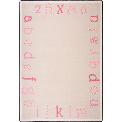 Polka Dot ABCs by Joy Carpets Area Rug
